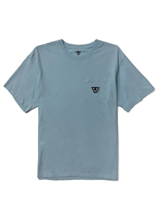 Vissla Established Premium PKT Tee tee shirt Vissla Chambray S
