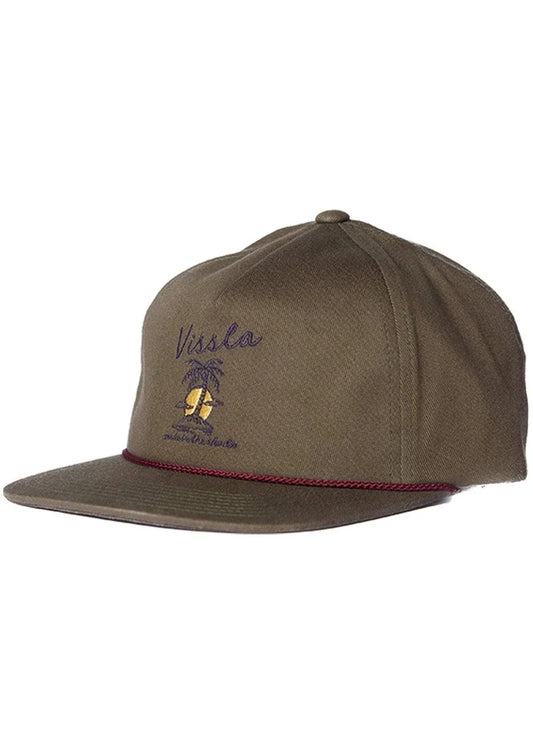 Vissla Solar Swells Hat Cap Vissla dark-olive one size