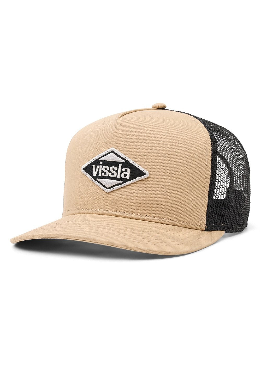 Vissla Solid Sets Trucker Hat Cap Vissla dark-khaki