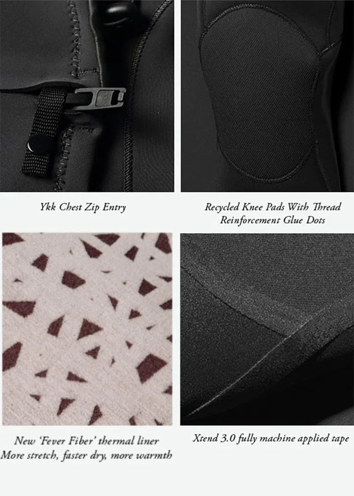 VIssla 7 Seas 5-4 full chest zip 7 seas wetsuit Vissla