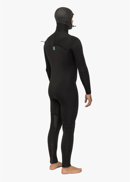 Vissla New Seas 5-4 Hooded U-Zip Wetsuit