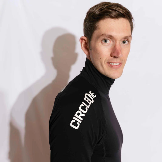 Mens SHORT Sleeve Thermal Rash Vest - ICON Polypro Thermal Rash Vest Circle One Surf