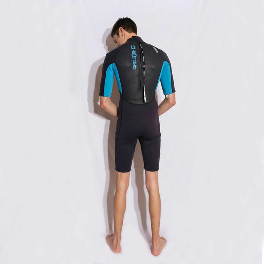 Mens 3/2mm Summer Wetsuit FAZE Shorty Mens Shorty Wetsuit Circle One Surf