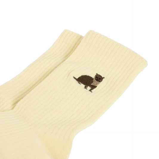 Save the Otter Ribbed Bamboo Socks Socks Bare Kind