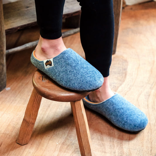 Outback - Women's - Grey & Curry Outback Slippers Gumbies