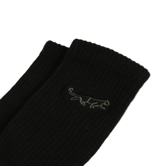 Save the Black Panthers Ribbed Bamboo Socks Socks Bare Kind