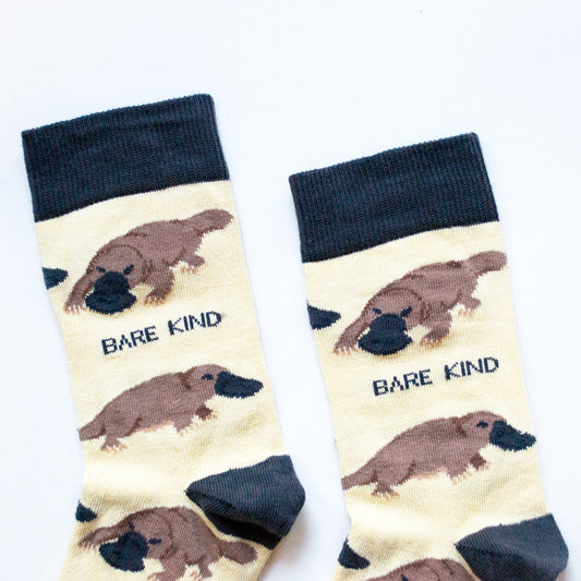 Save the Platypus Bamboo Socks Socks Bare Kind