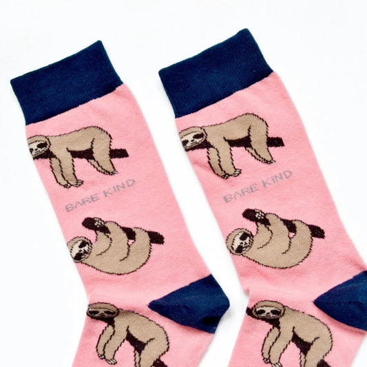 Save the Sloths Bamboo Socks Socks Bare Kind