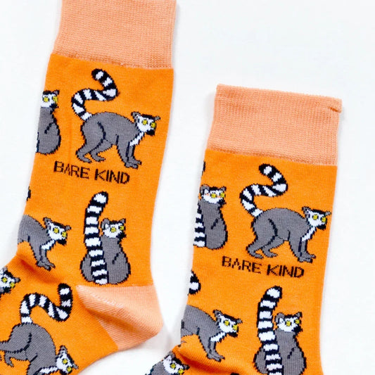 Save the Lemurs Bamboo Socks Socks Bare Kind