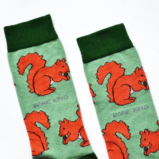 Save the Red Squirrels Bamboo Socks Socks Bare Kind