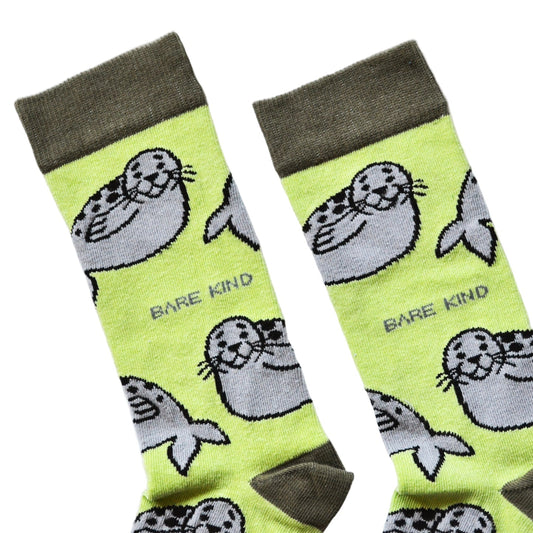 Save the Seals Bamboo Socks Socks Bare Kind