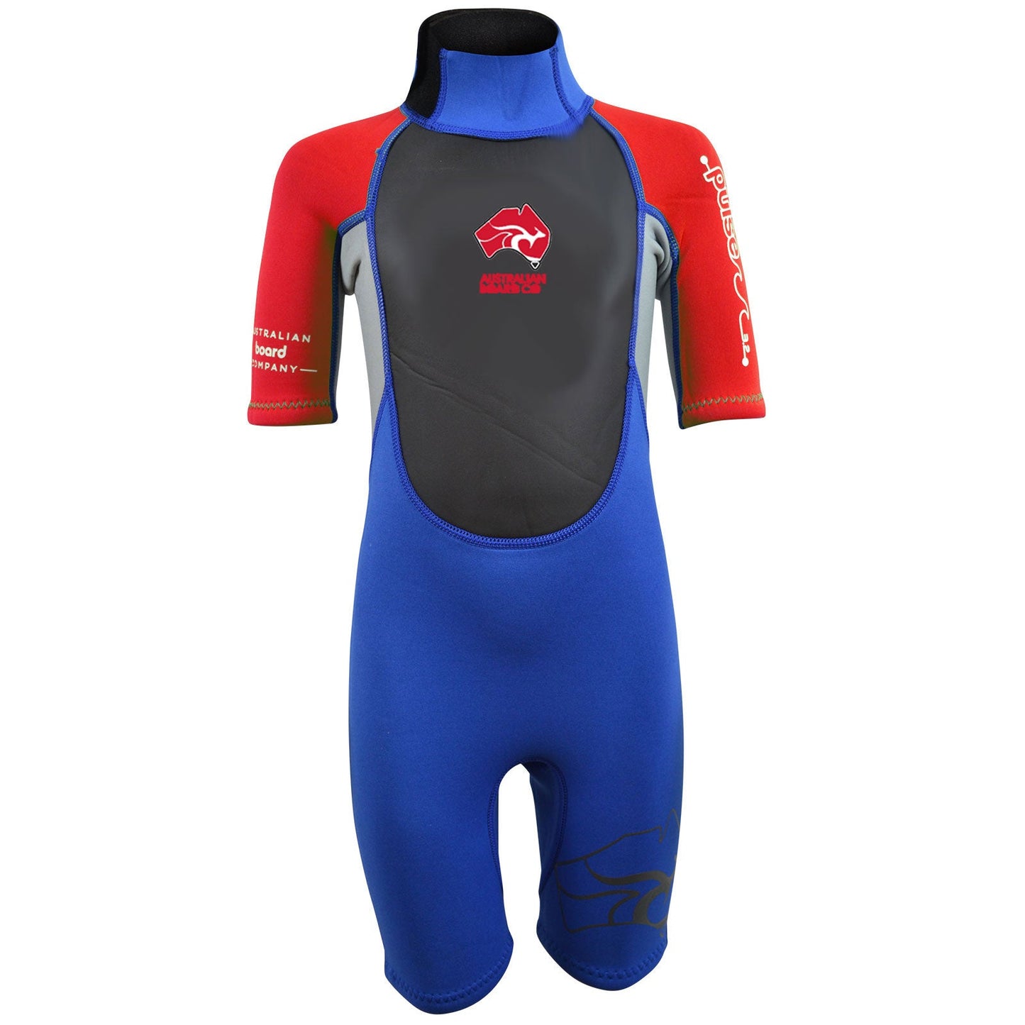 Kids (Toddler) 3/2mm Summer Wetsuit PULSE Shorty Kids Wetsuit Circle One Surf Red Arm 4XS