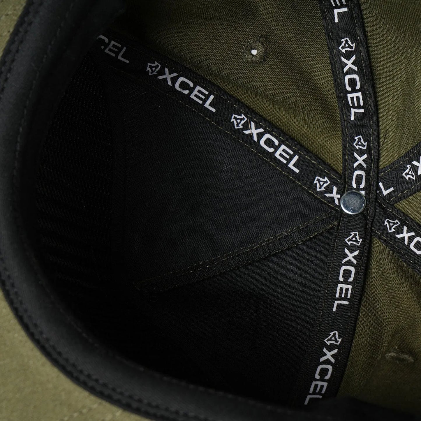 Xcel Roped Twill Grandpa Snapback Hat Military Green