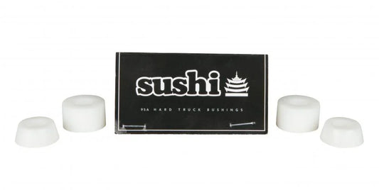 Sushi Bushings Hard 95A (Pack 4) White Skate Accessory Sushi