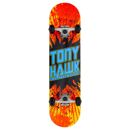 Tony Hawk SS 180 Complete Shatter Logo Skateboard + Protective Gear Combo Skateboards Tony Hawk