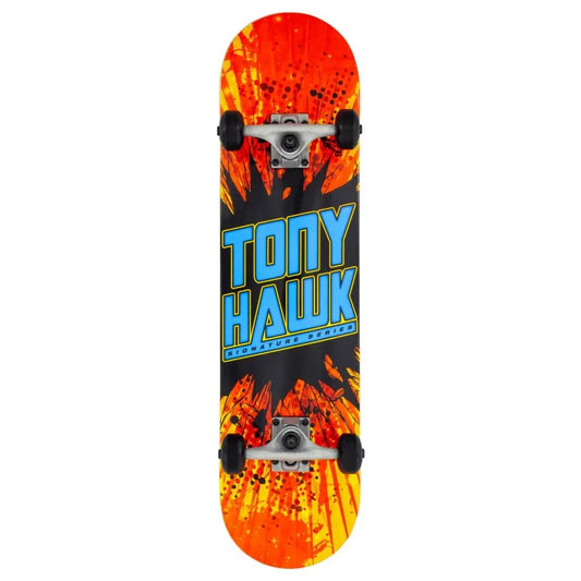 Tony Hawk SS 180 Complete Shatter Logo Skateboard + Protective Gear Combo Skateboards Tony Hawk