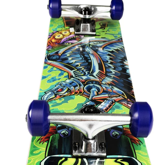 SS 360 Toxic Skateboard + Helmet & Pad Protective Combo Set Skateboards Tony Hawk