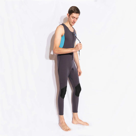 Mens 3/2mm LONG JOHN Canoeing/Kayaking/Paddlesports Wetsuit Wetsuit Mens Circle One Surf