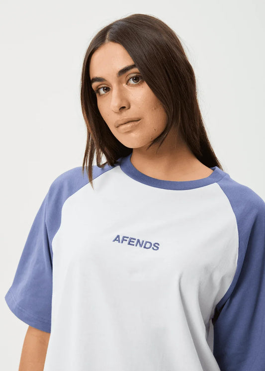 AFENDS Ryan Oversized Raglan Tee ladies tee AFENDS
