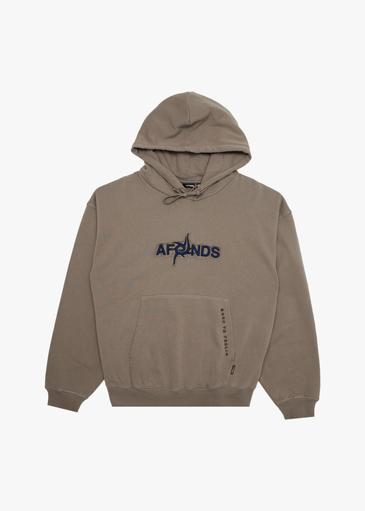 Afends Antic- Boxy Hoodie hooded sweatshirt AFENDS