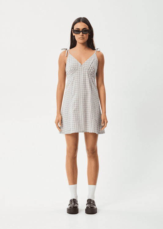 AFENDS Drew Seersucker Mini Dress ladies dress AFENDS