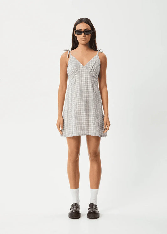AFENDS Drew Seersucker Mini Dress ladies dress AFENDS