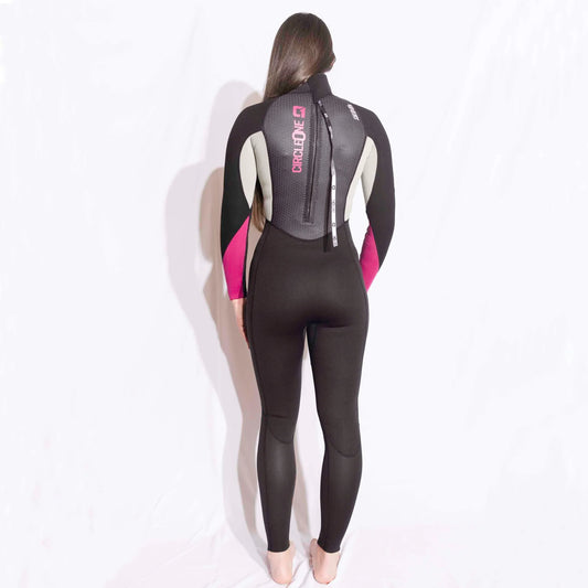 Womens 3/2mm Summer Wetsuit FAZE Full Length Womens Wetsuit Circle One Surf