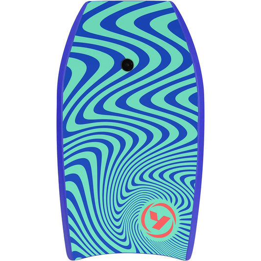 Yello 33" Slick Hypno Kids Bodyboard Pink Blue