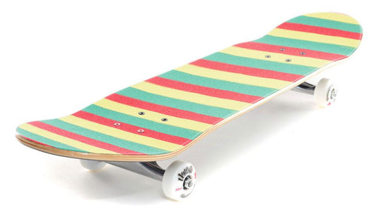 Venom Professional Grade Skateboard Griptape 9" x 33" - Rasta Stripes Grip Tape Venom Skateboards