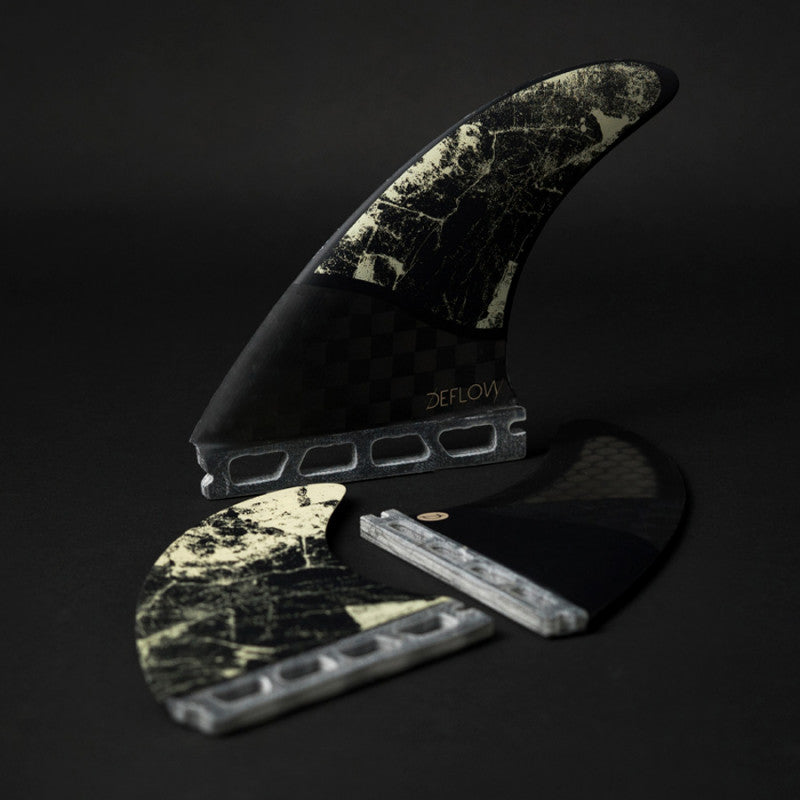 Deflow Arcco thruster fins shortboard fins Deflow Surf