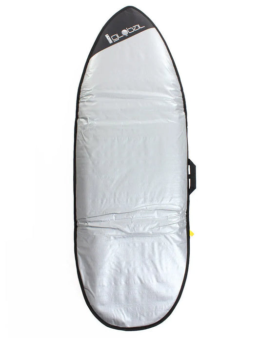 Global Hybrid System 10mm Surfboard Bag Black Grey Surfboard Cases & Bags Global