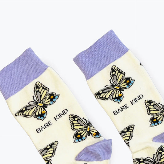 Save the Butterflies Bamboo Socks Socks Bare Kind