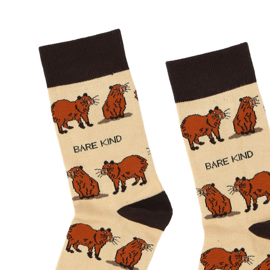 Save the Capybara Bamboo Socks Socks Bare Kind