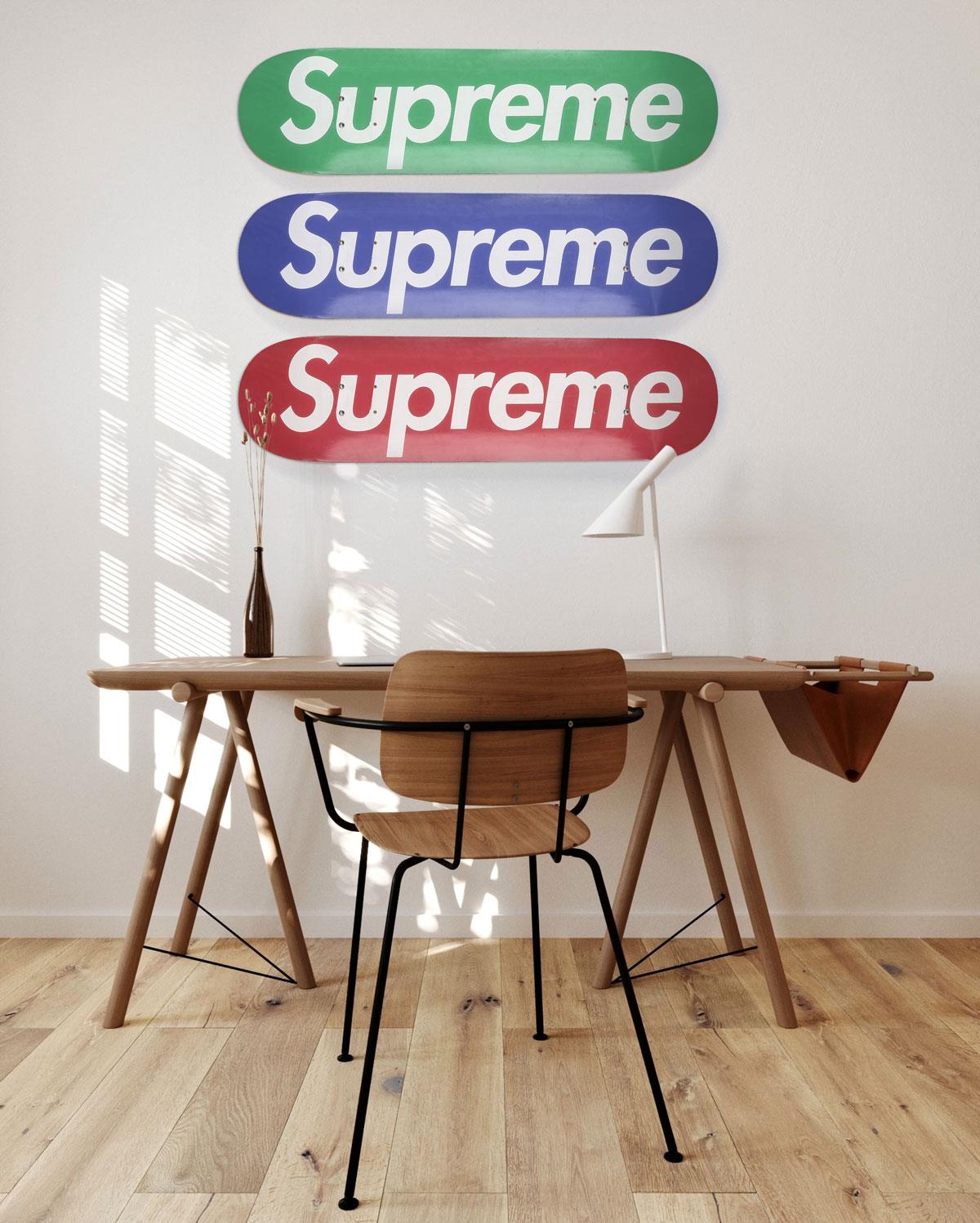 Venom Skateboards Deck Wall Hanger Display Kit x 2 Pack Accessories Venom Skateboards