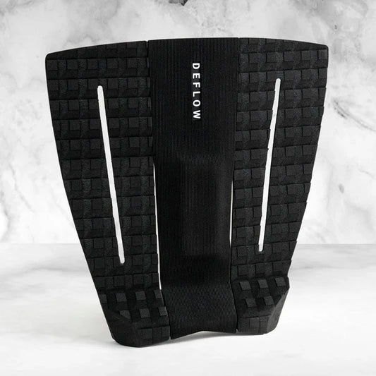 Deflow 3 Piece Pop Traction deck grip Deflow Surf Black 3 piece
