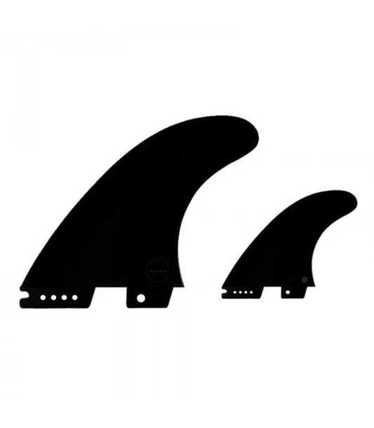DEFLOW E2K EVO -thruster fins shortboard fins Deflow Surf Black M twin tab
