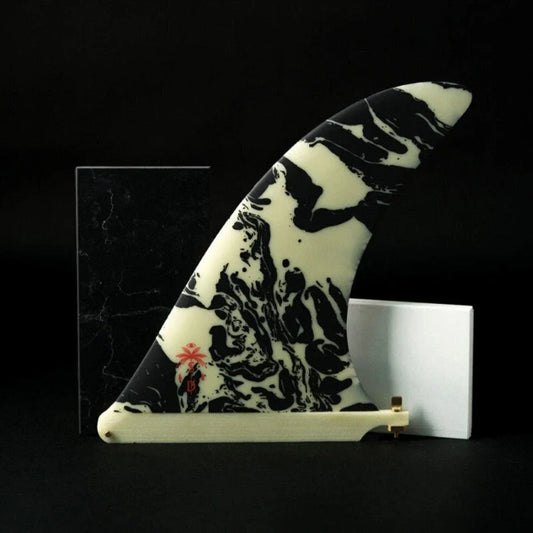 Deflow Self Surfboards longboard fin longboard fin Deflow Surf Yellow 9.75"