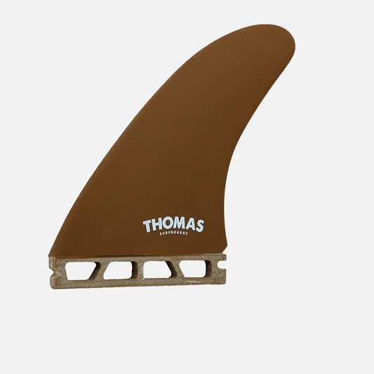 Deflow Thomas Bexon Twinzer shortboard fins Deflow Surf Brown single tab