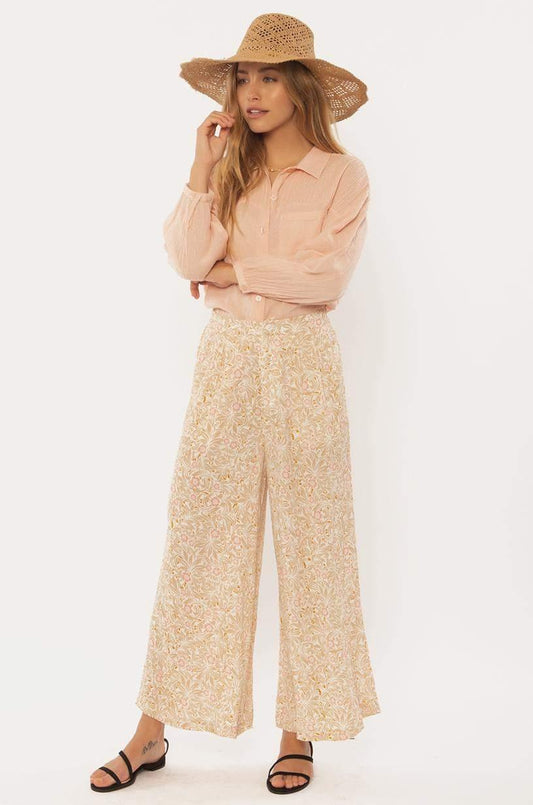 Sisstrevolution Rocky tides woven pant ladies trousers Sisstrevolution Taupe M