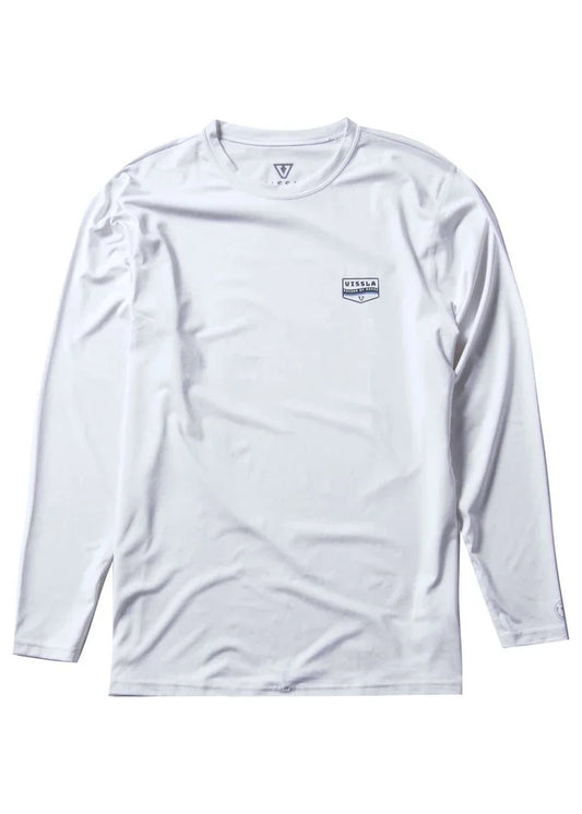Vissla Easy Seas Eco L/S Lycra lycra Vissla White S