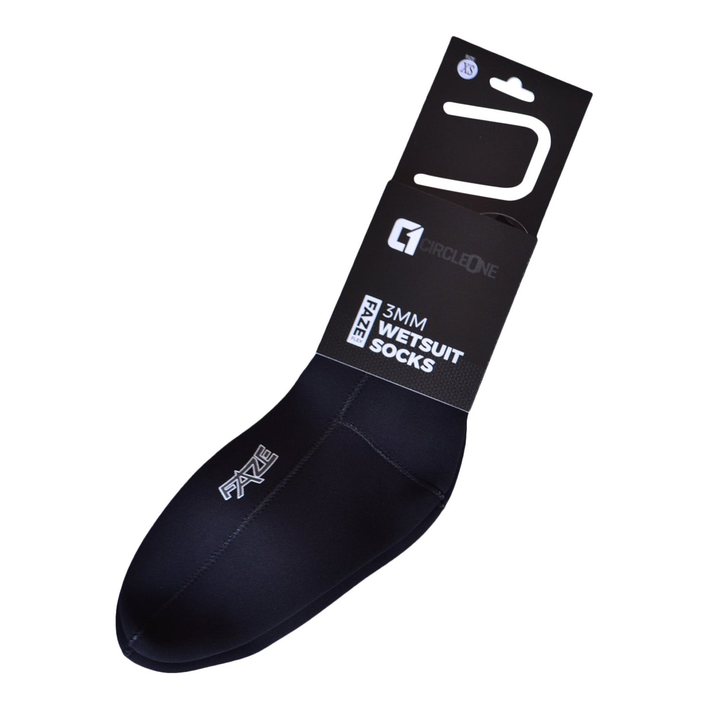 3mm FAZE Adult Wetsuit Socks Wetsuit Socks Circle One Surf S (UK4-6)