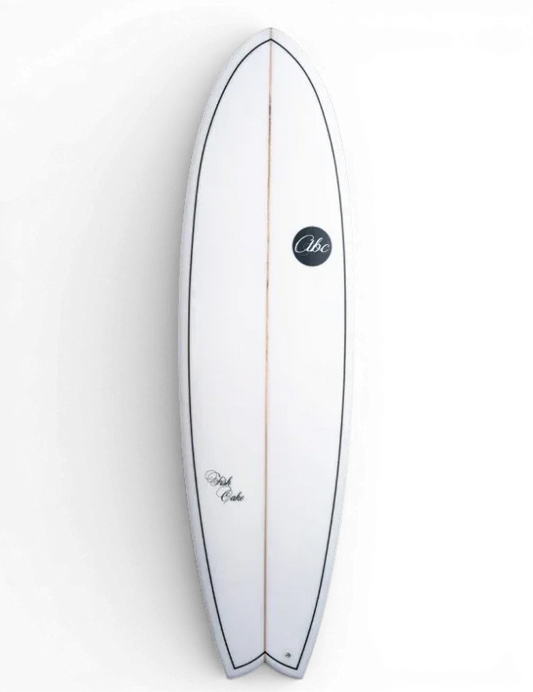 ABC Fishcake Surfboard White 7'0" Fish ABC