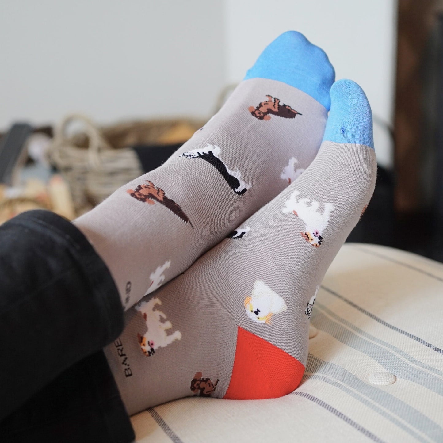 Save the Grey Dog Bamboo Socks Socks Bare Kind