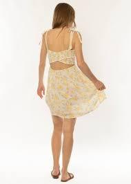 Sisstrevolution Monte Vista Woven Tank Dress ladies dress Sisstrevolution