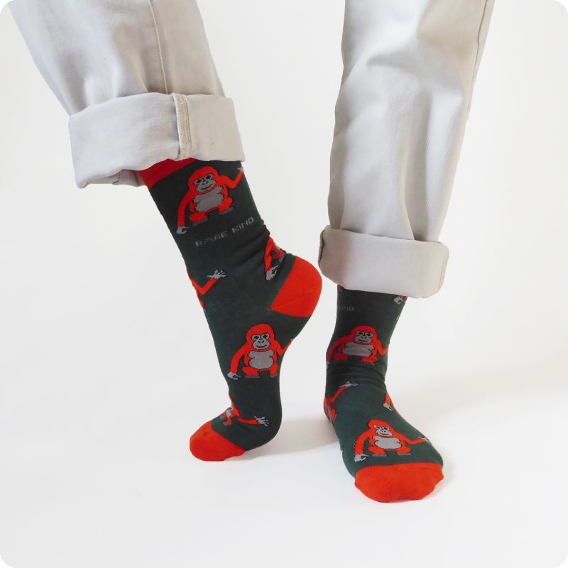 Green Lover 3 Bamboo Sock Set Socks Bare Kind