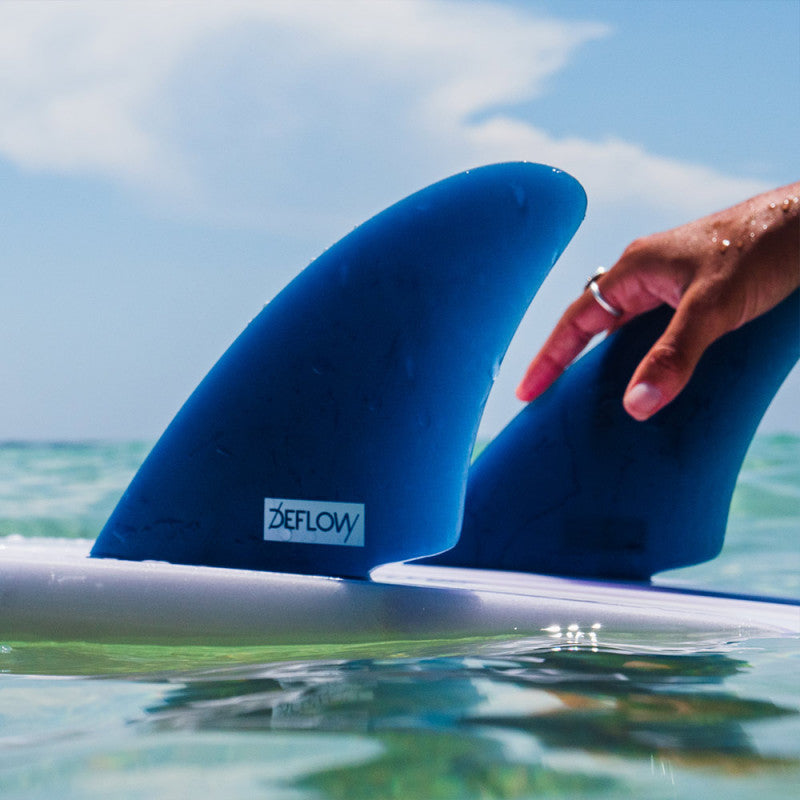 Deflow Mid twin fin shortboard fins Deflow Surf