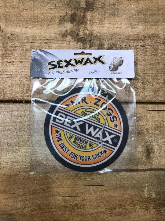 Mr Zogs Sex Wax Coconut Oversized Air Freshener - Bob Gnarly Surf