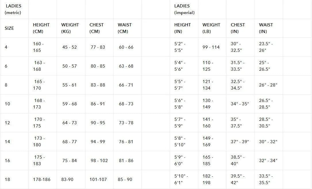 Ocean & Earth 4/3 Womens Free Flex Chest Zip Wetsuit Black Wetsuit Ocean & Earth