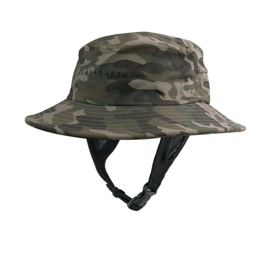 Ocean & Earth Bingin Lightweight Soft Peak Surf Hat Camo - Bob Gnarly Surf