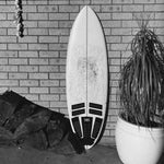 Ocean & Earth Boomerang Centre Deck surfboard traction pad - Black - Bob Gnarly Surf